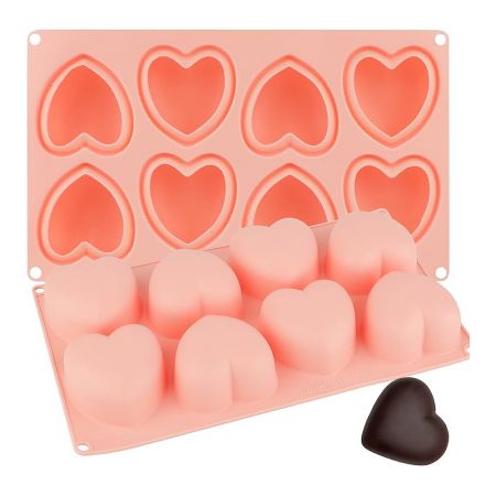 Индивидуальные силиконовые формы для выпечки в различных формах.