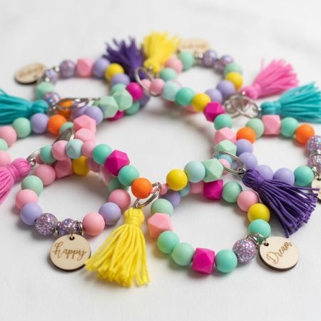 Chaveiro de Pérola de Silicone Personalizado - Fabricante de Chaveiros de Pérolas de Silicone Personalizados