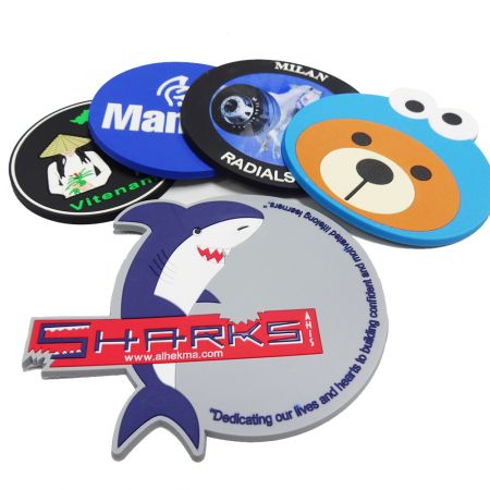 Apoios de Silicone Personalizados para Bebidas.