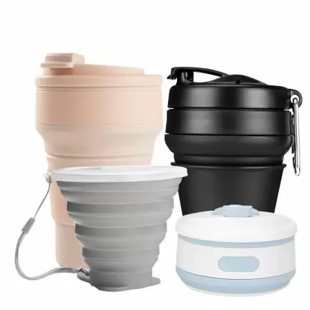 Custom Silicone Collapsible Cup - Custom Silicone Collapsible Cup