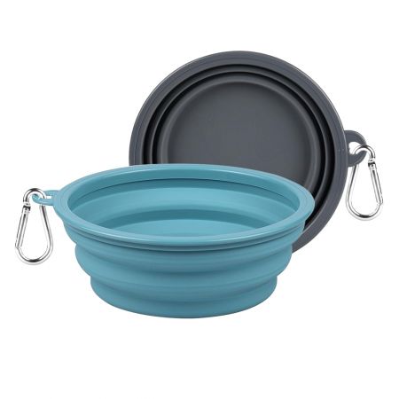 יצרן קערות סיליקון collapsible לחיות מחמד מותאמות אישית.