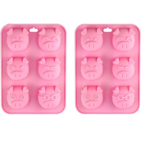 Molde de Cubo de Gelo de Silicone com Design Personalizado.