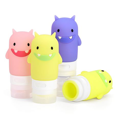 Suporte de Garrafa de Loção de Silicone Personalizado - Frascos Dispensadores de Loção de Silicone Personalizados