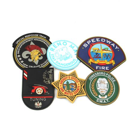 Patches de Silicone Personalizados com Baixo MOQ para Branding.