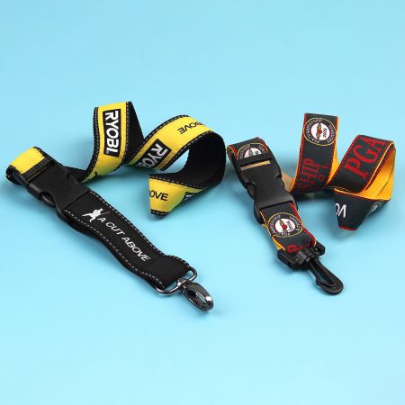 Heat-selling Customized Woven Lanyard.