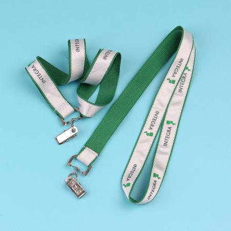 Lanyard Tecido Personalizado com Logotipo Extra Impresso.