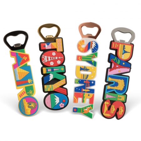 Custom 3D Soft PVC Bottle Opener.