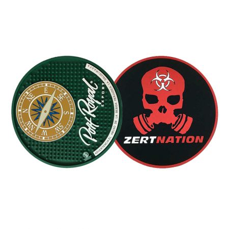 Marken-Gummi-Untersetzer.