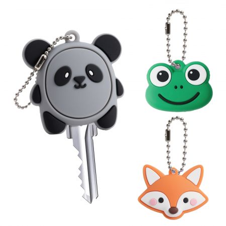 Custom Soft PVC Keycover - 2D or 3D Soft Rubber Keycovers Manufacturer