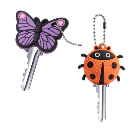 Cute Anime Soft PVC Key Covers.