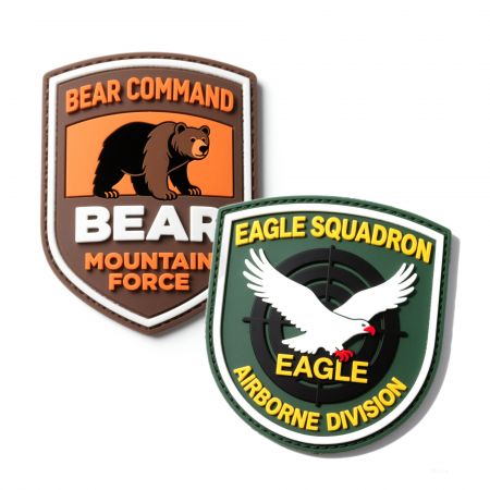 شعارات مطاطية مخصصة.