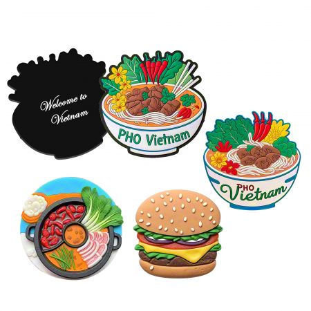 Custom Design Soft Rubber Magnets.