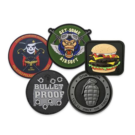 Custom Soft PVC Patch - High-Quality Custom Rubber PVC Patches