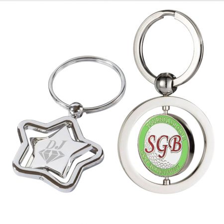 Custom Spinning Keychain - Custom Spinning Keychain