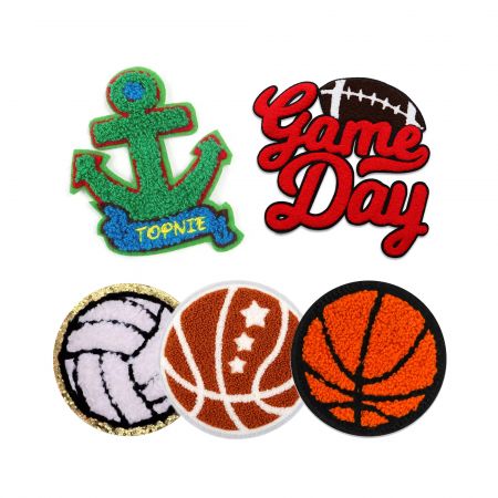 Patch de Chenille de Alta Qualidade.