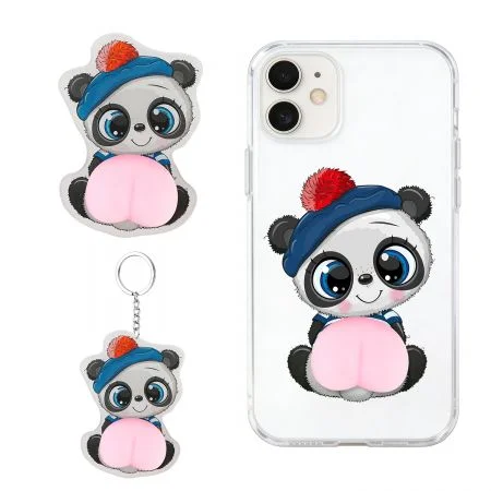 プロモーション用のオリジナルカートゥーンスクイージーマグネットステッカー。