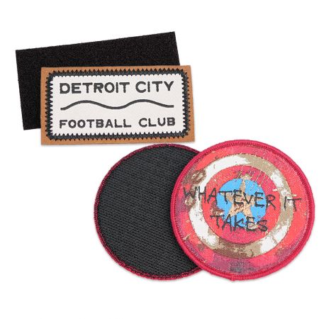 アパレル用のパーソナライズされた接着織りパッチ。