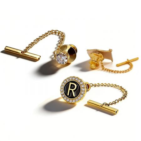 Alfinetes de Gravata Sob Medida.