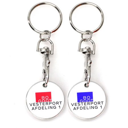 Porte-clés de chariot personnalisé de haute qualité.