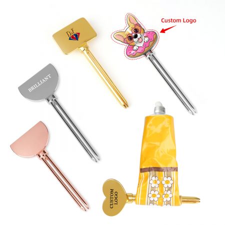 Custom Tube Squeezer Keys - Custom Logo Zinc Alloy Tube Keys