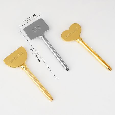 Personalized Toothpaste Squeezer Keys.