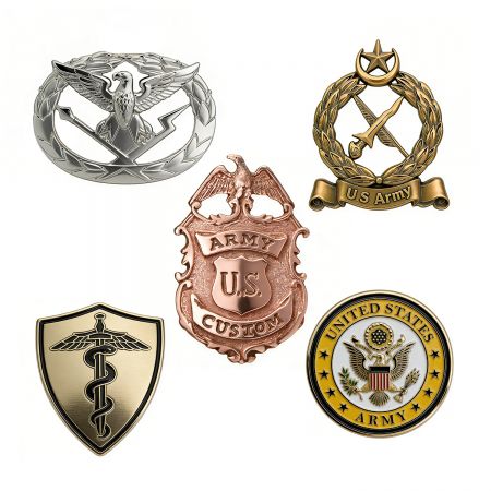 맞춤형 미군 배지 - 고품질 군용 미군 핀 공급업체