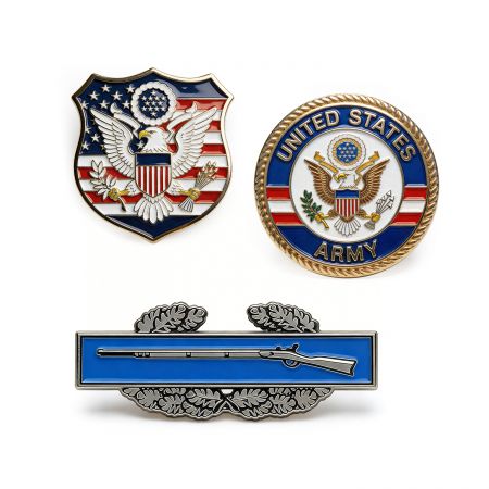 저렴한 MOQ 맞춤형 미군 배지.