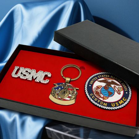 Durable OEM Eagle Globe and Anchor Pins.