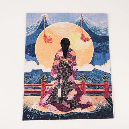 UV Printed Embroidered Patch for Apparel.