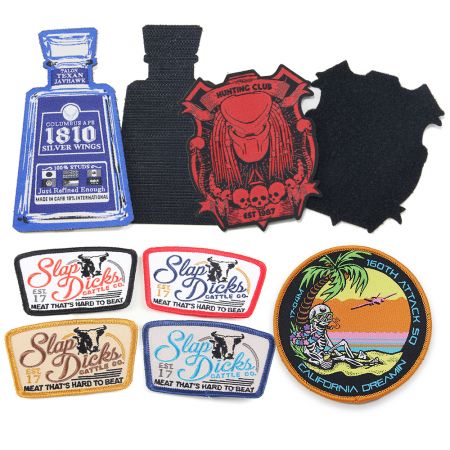 Индивидуальная вышивка на нашивках.