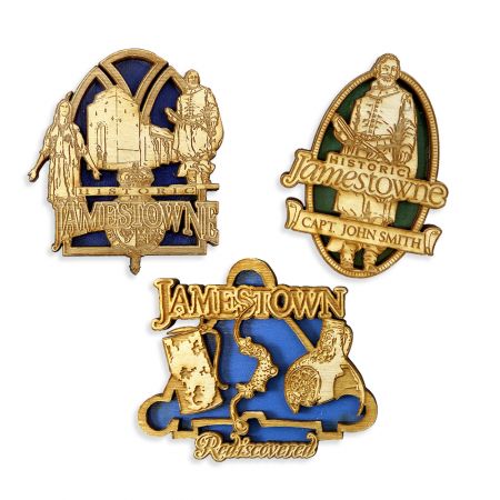 Nam châm gỗ khắc.