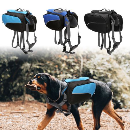 Водонепроницаемый рюкзак-поводок для собак.