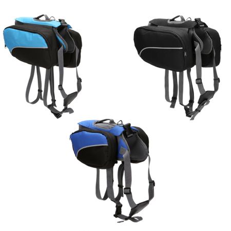 Backpack Dog Harness with Compartments.