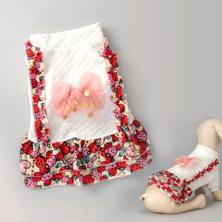 חולצת יום הולדת לכלב עם חיבור.