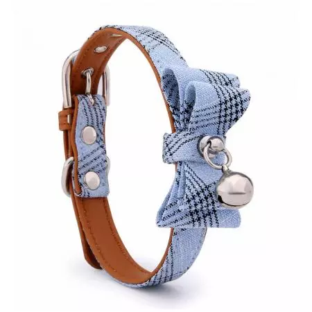 取り外し可能な犬用ボウタイカラー。