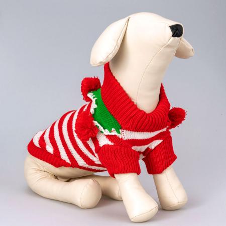 커스텀 개 크리스마스 스웨터.