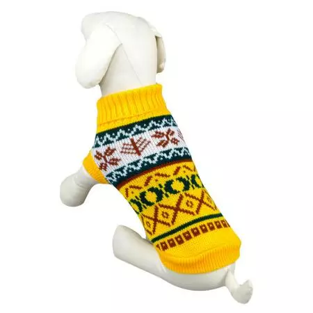 Sweater Natal Anjing - Sweater Rajut Natal Anjing