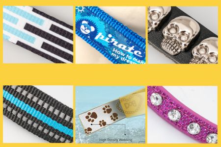 Không chỉ an toàn, mà còn phong cách với cổ áo chó nylon phản quang.