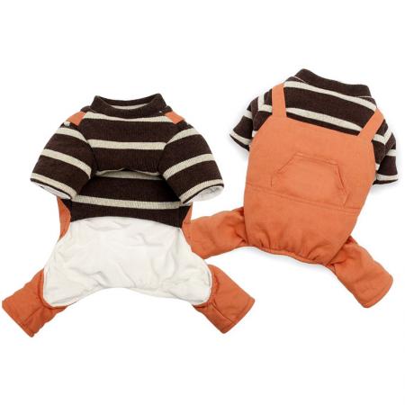 Mono acolchado de empalme para perros.