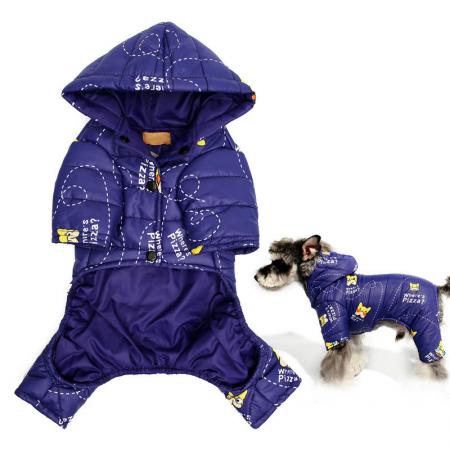 Fábrica de monos impermeables para perros.