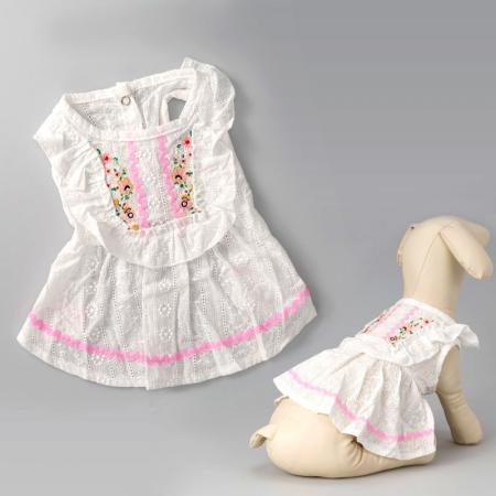 Gaun Putri Anjing Etnik yang Bernapas.