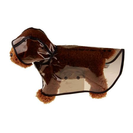 Nhà sản xuất áo mưa cho chó bằng PVC trong suốt.