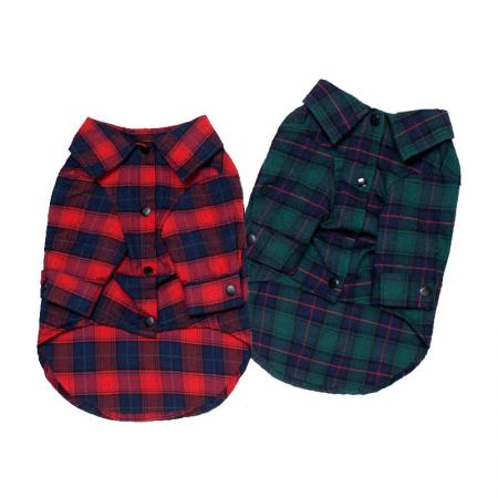 Camisa Personalizada para Cães com Grade.