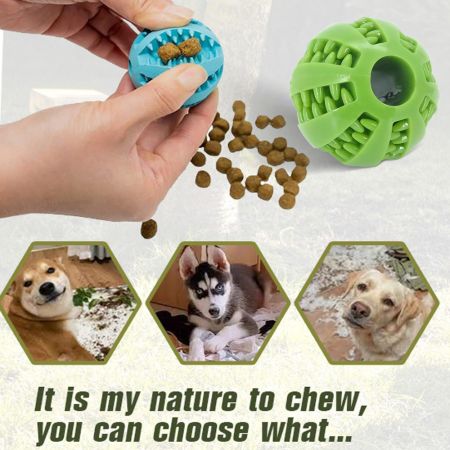 Mainan Karet Alami untuk Anak Anjing yang Sedang Tumbuh Gigi.