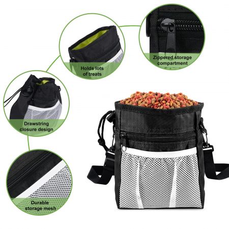 Bolsa de Petiscos para Cães com Cinto.