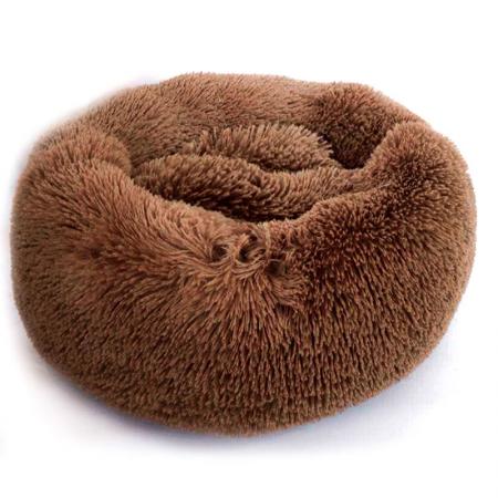 Coussin moderne doux en peluche pour animaux.