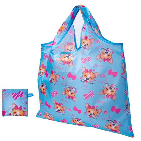 폴리에스터 접이식 쇼핑백 - 최고의 접이식 장바구니 - 저렴하고 즉시 배송 가능