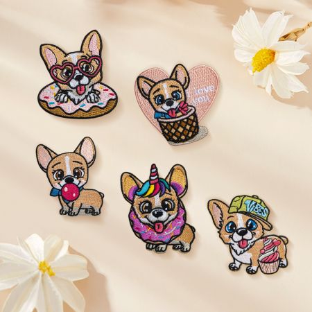 在庫の衣類パッチ