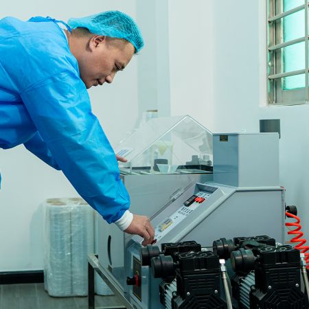 Teste de Spray de Sal para Durabilidade de Coleira para Cães por Mais de 48 Horas.