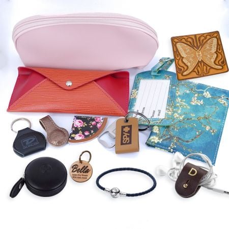 Custom Leather Souvier - Custom Leather Promotional Gifts